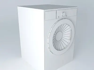 washing machine Free 3D model buy