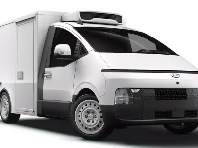 Hyundai ST1 Refrigerator 2024 3D model