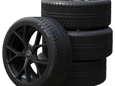 Audi wheels 3D model