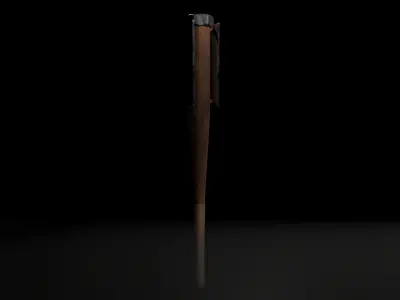 Ultimate Baseball Bat Pack Low-poly 3D model