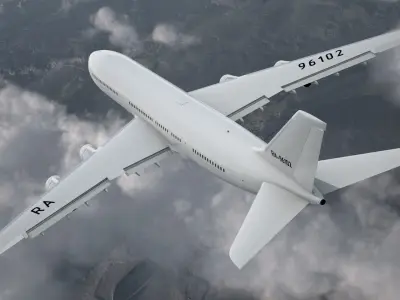 Ilyushin IL-96-400 3D model