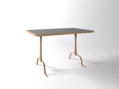 Dining Table 1950 furniture Free 3D model