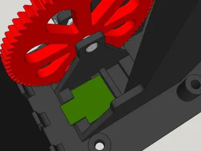 General Aviation Trim Wheel 3D print model