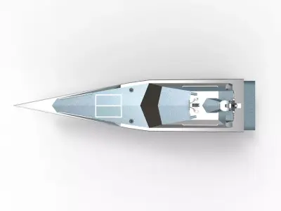 Fast Patrol Boat thunderchild 3D model