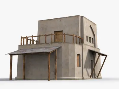 Arab xx29 Low-poly 3D model