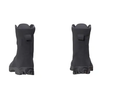 Boots 72 - All MH Bodies - UE5 Skeletons - Rigged Low-poly 3D model