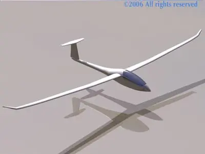 Nimbus glider 3D model
