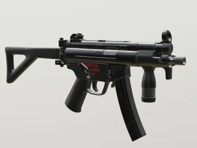 HK MP5K 3D model