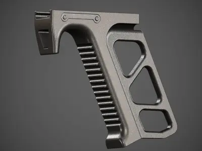 Tactical -Grip - vector Low-poly 3D model
