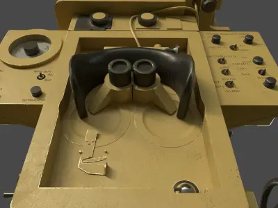 Ship Periscope Free low-poly 3D model