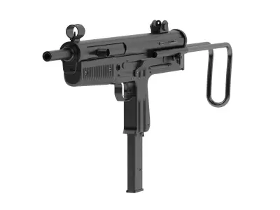 FMK-3 submachine gun 3D model
