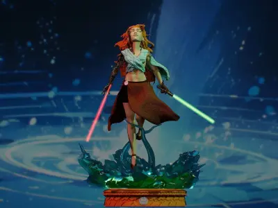 Star wars KARA 3D print model purchase