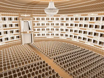 Old theatre 3D model