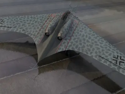 Horten Ho-229B Nachtjager 3D model