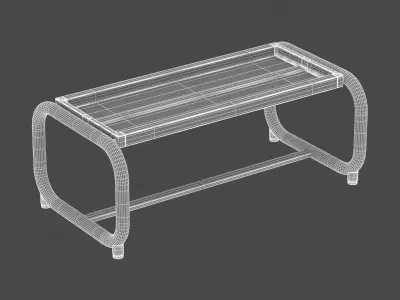 Technogym Storage Rack Universal 3D model