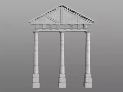 Colosseum Gate 2 3D model