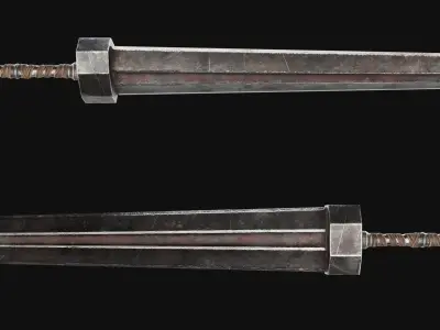  GREATSWORD from Elden Ring Fan Model  Low-poly 3D model