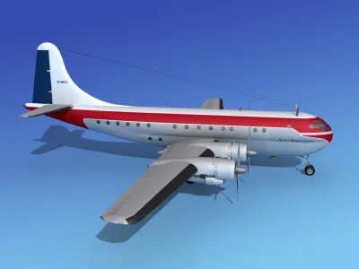 Boeing 377 Aero Spacelines 3D model