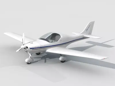 Aerospool WT9 Dynamic 3D model