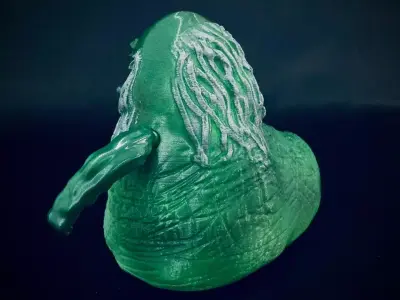 Zorba the Hutt ACTION FIGURE 2 3D print model purchase