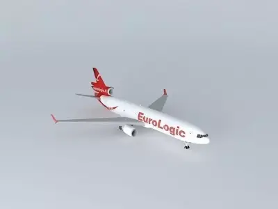 EuroLogic McDonnel Douglas MD 11F Free 3D model