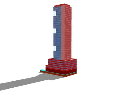 Commercial Building 07 3D model