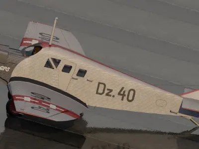 Junkers F-13 3D model