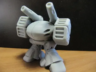 CHIBI-TECH SD - BOOSTER 2      3D print model