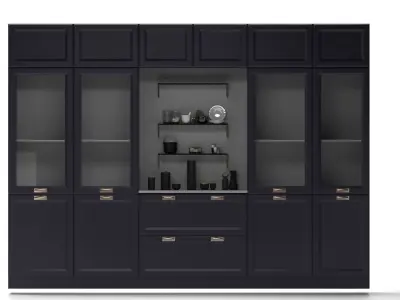 Kitchen Furniture  Free low-poly 3D model