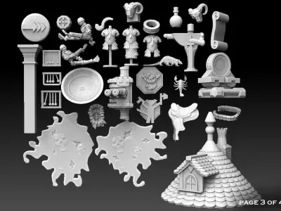 Doodad Megapack 3D print model