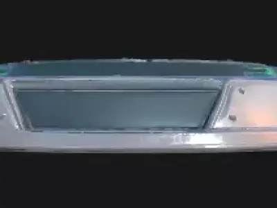 Sci-Fi Holographic Data Platform Low-poly 3D model