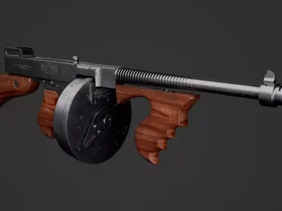 WW2 Weapon 3D model