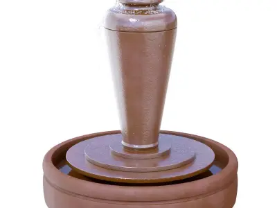 Campania - Bisbalos Fountain 3D model