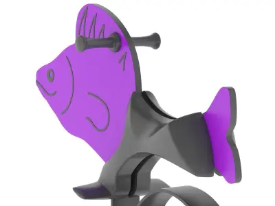 Lappset Fish 3D model