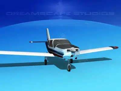 Socata TB-20 Trinidad V10 3D model