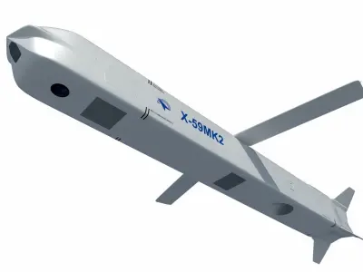 KH-59MK2 - X-59MK2 3D model