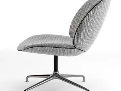 Beetle Lounge Chair - Gubi 3D model