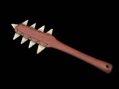 Hawaii warior weapon 3D model