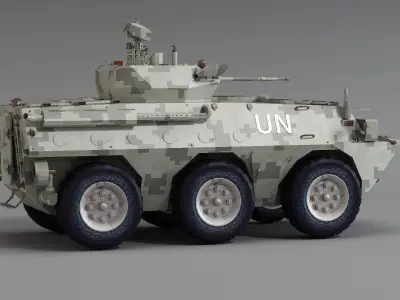 ZSL92 wheeled armored LAV vehicle type 92 IFV type92 3D model