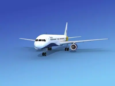 Boeing 757-200 Monarch 2 3D model