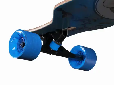 Longboard Fish 628 3D model
