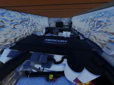 Rinker Fiesta Vee 342 yacht 3D model