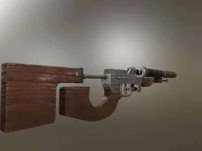 doublet from the game METRO 2033 3D model Low-poly 3D model