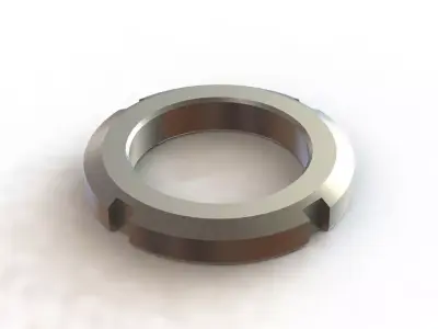 Porca SKF KM 8 Nut 3D model