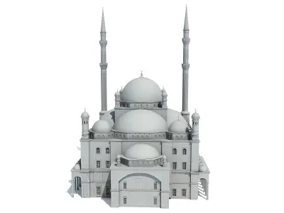Mosque of Muhammad Ali 3D model