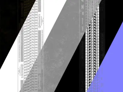 Tyre Model and 4K Texture Low-poly 3D model