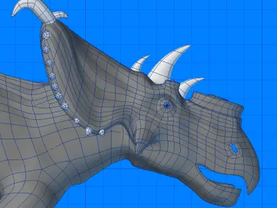 Pachyrhinosaurus Dinosaur 3D model