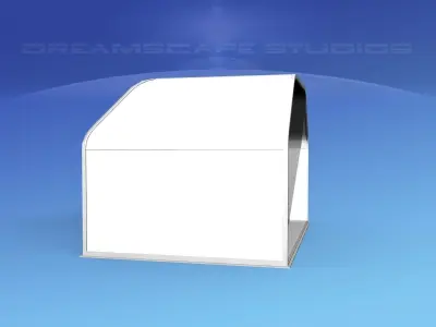 A2N Air Cargo Container Low-poly 3D model