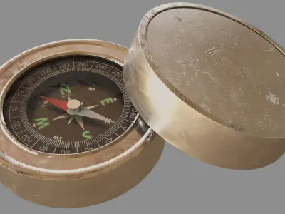 Compass 3D model