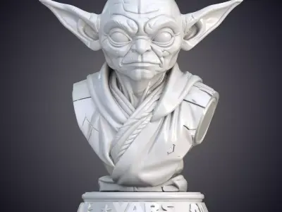 Grand Master Alien Force Bust PM-553 3D print model